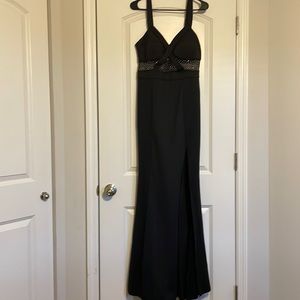 Black formal dress worn once